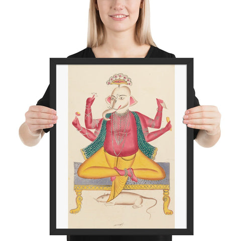 "Waves of Warmth" Framed poster