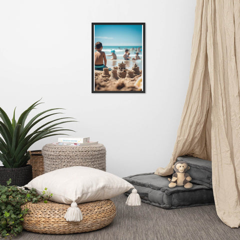 "Sands of Connection" Framed poster