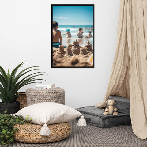 "Sands of Connection" Framed poster