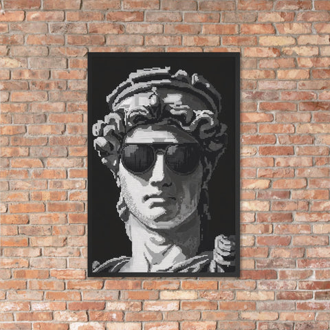 "Whispers in Stone" Framed poster