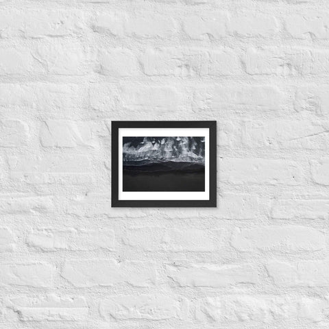 "Urban Memories" framed poster