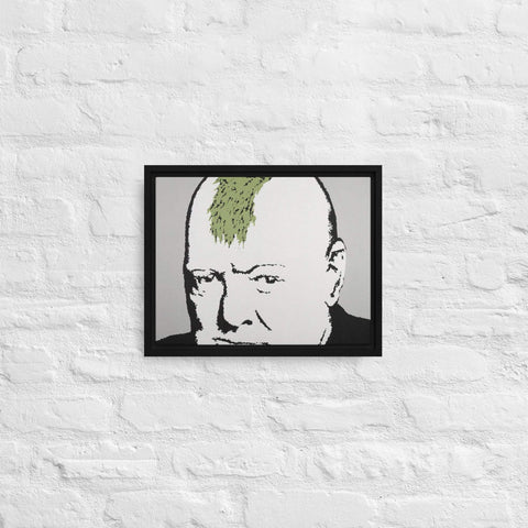 "Silent Chapters" framed poster